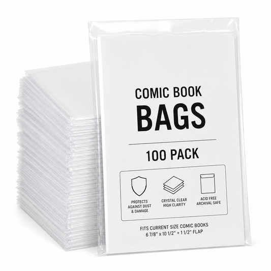 Comic Book Bags 100 Pack