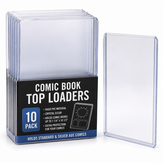 Rigid Comic Top Loaders 10 Pack