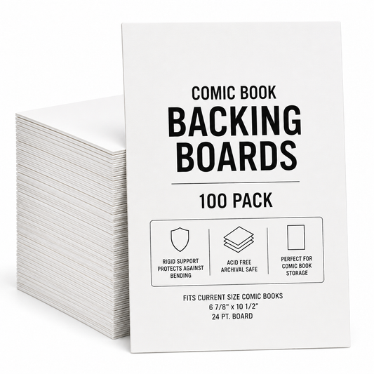 Comic Backing Boards 100 Pack