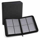 Four-Pocket Zipper Card Binder